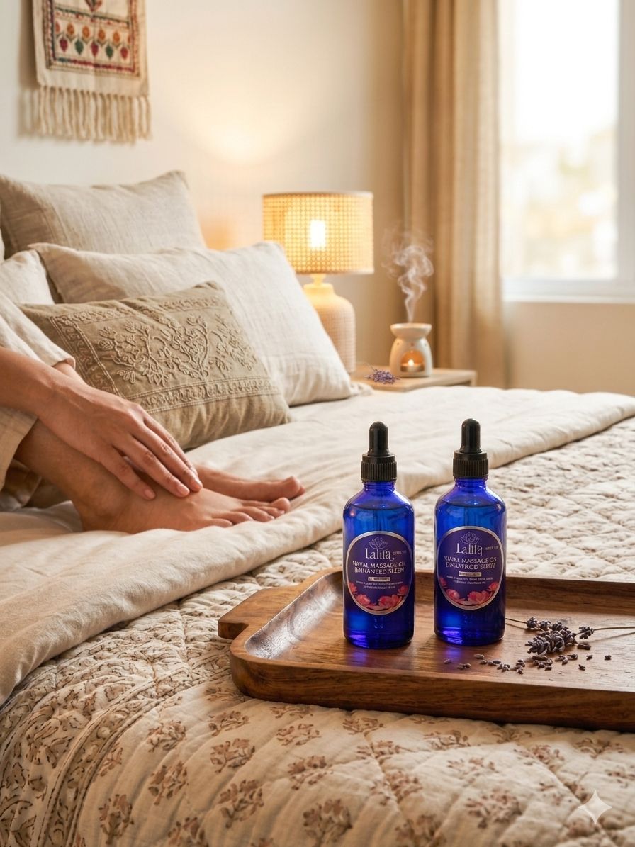 Naval Massage oil for Better Sleep