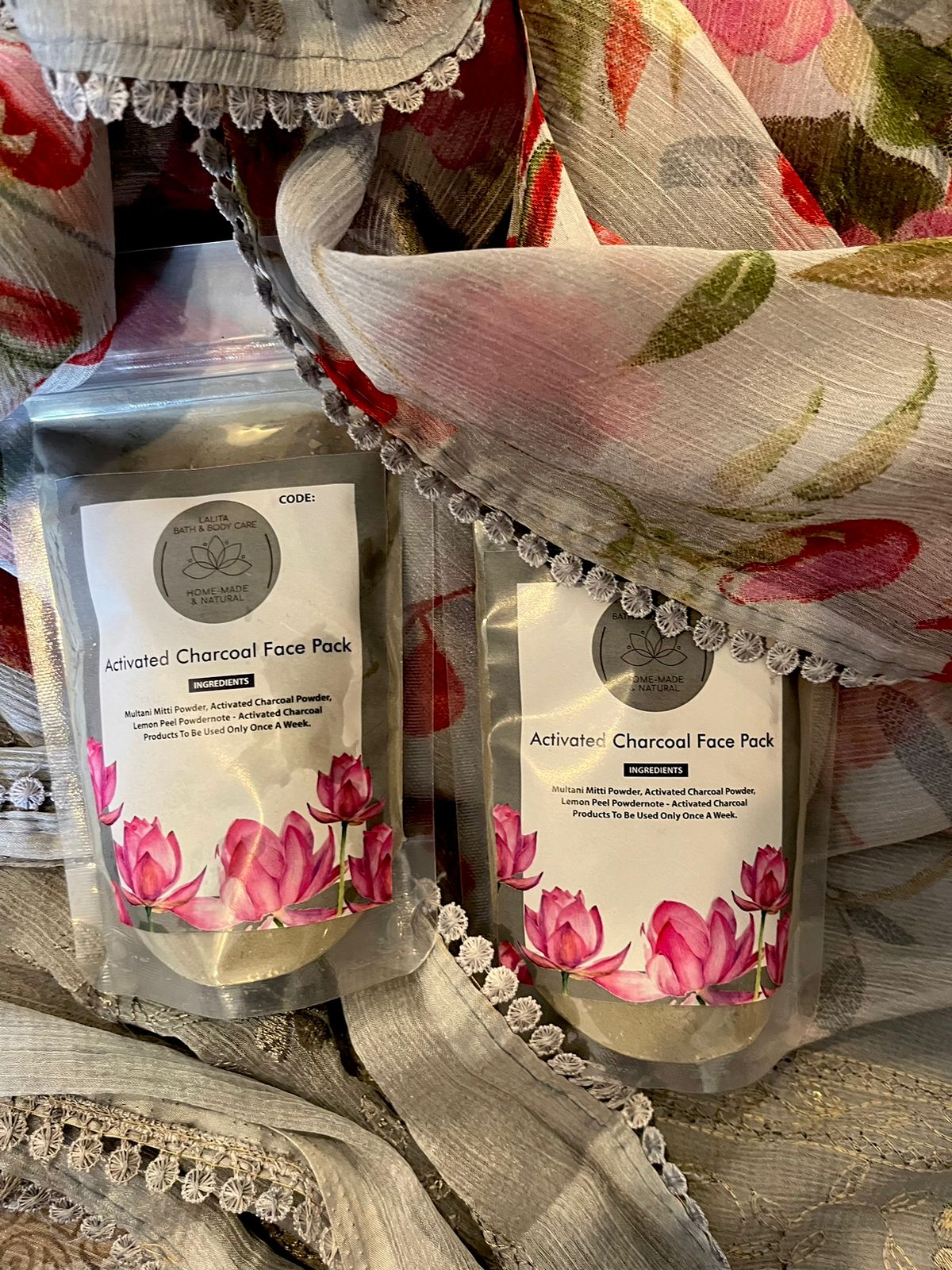 Activated Charcoal Face Pack - 100 gms