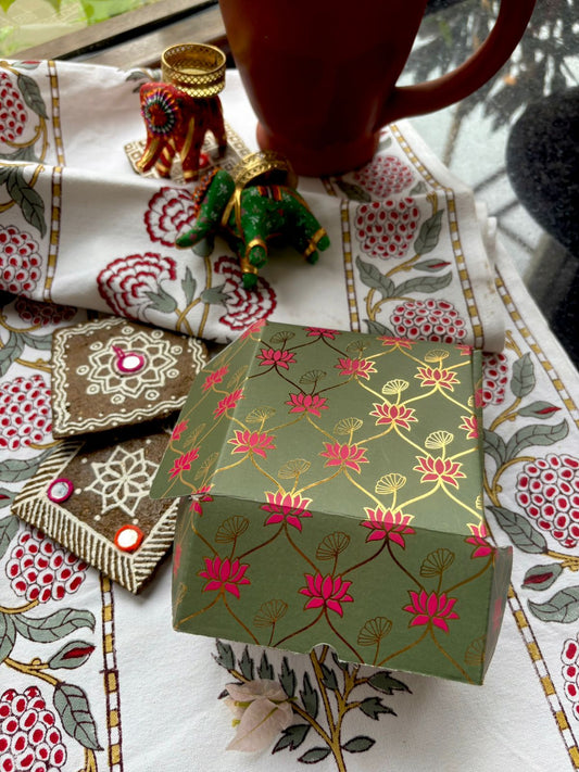 Diwali Gift Pack 2 - Green Gift box