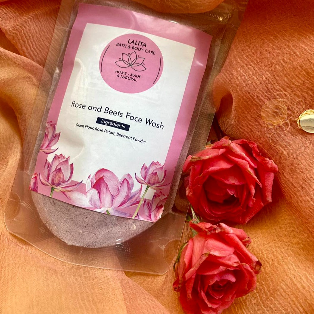 Rose & Beets Face wash - 100 gms