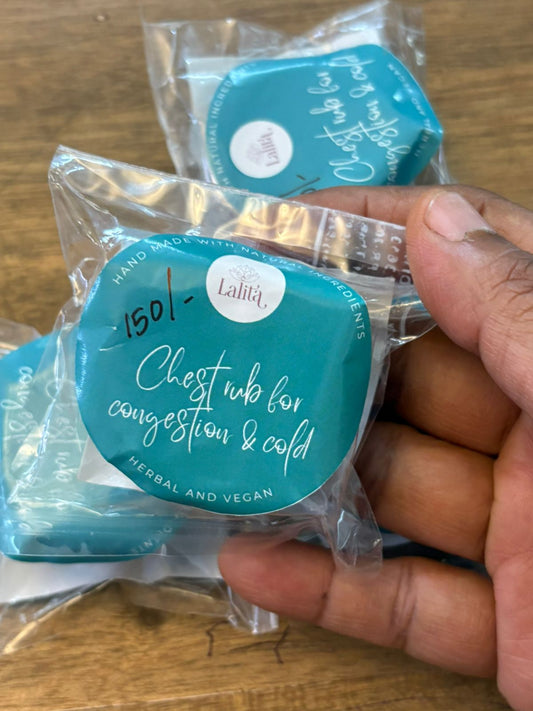 Chest Rub - for colds and congestion
