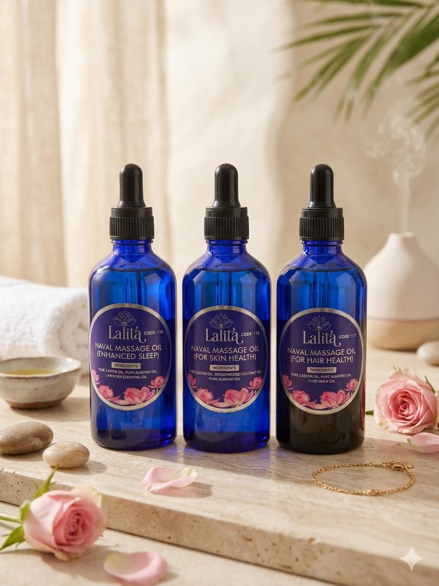 Naval Massage oil for Hair Health