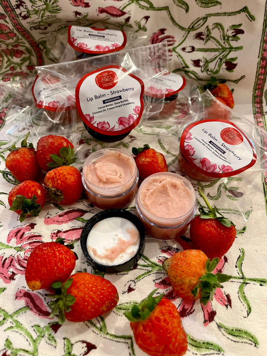 Strawberry Lip Balm 15 gms