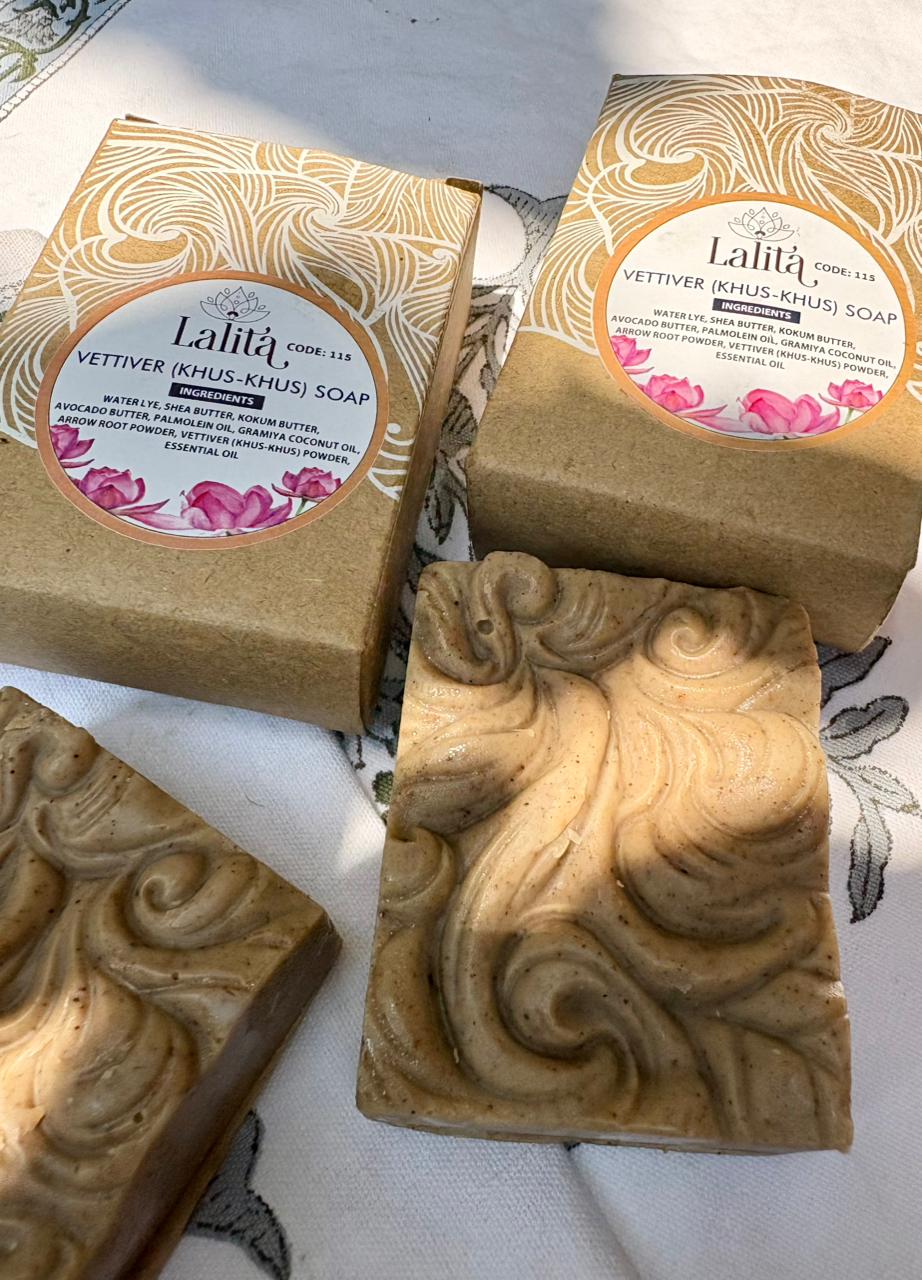 Khus Khus / Vettiver Soap (Cooling/Soothing)