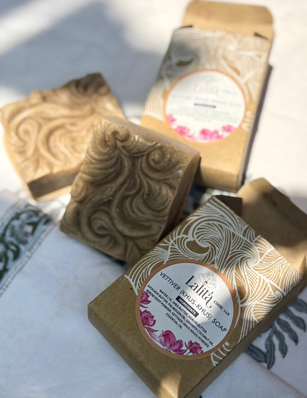 Khus Khus / Vettiver Soap (Cooling/Soothing)