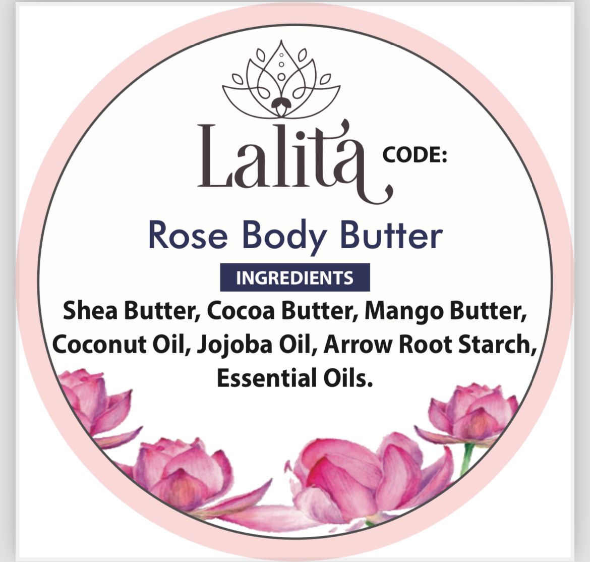 Rose Body Butter