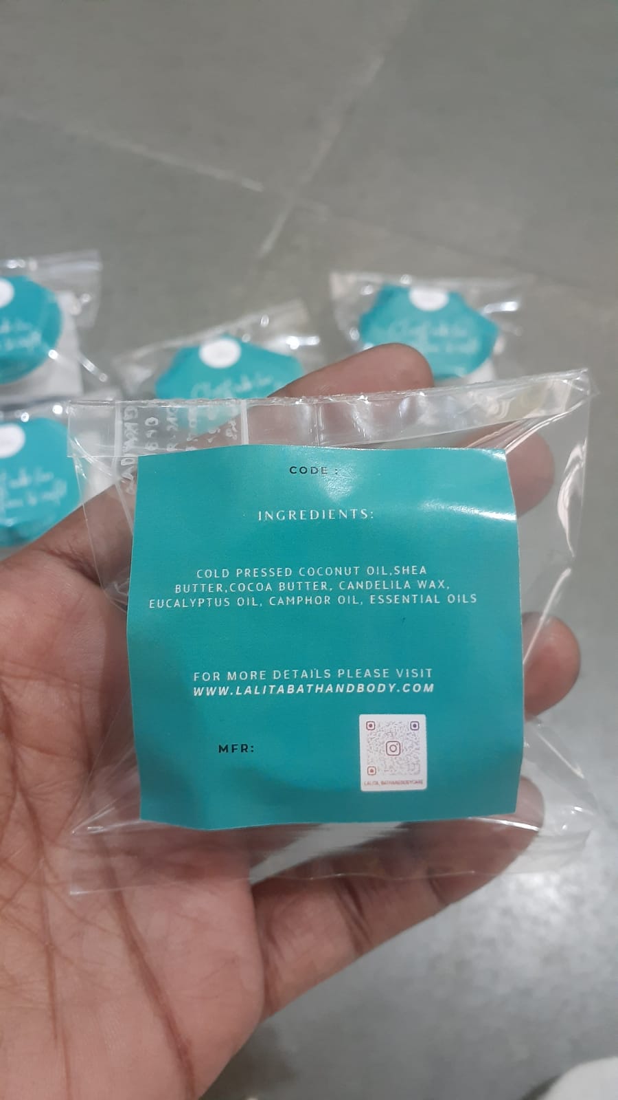 Chest Rub - for colds and congestion